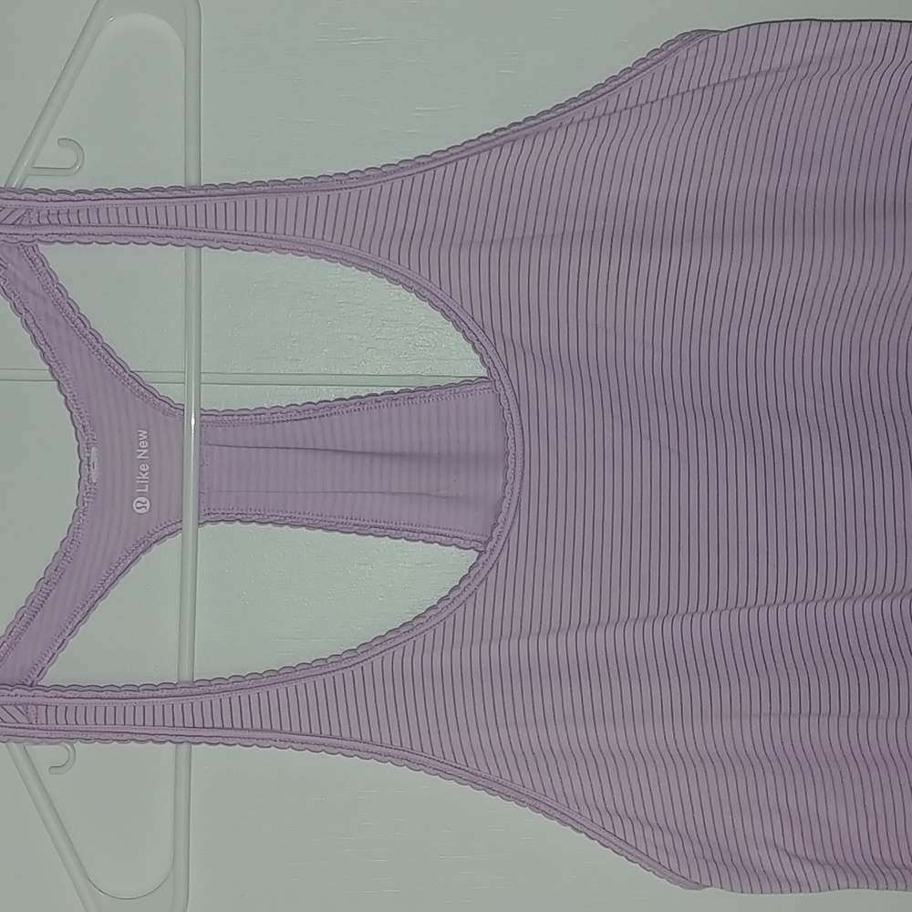 Lululemon Stripe Lavender Dusk Tank Top PRICE DROP - Picture 3 of 8